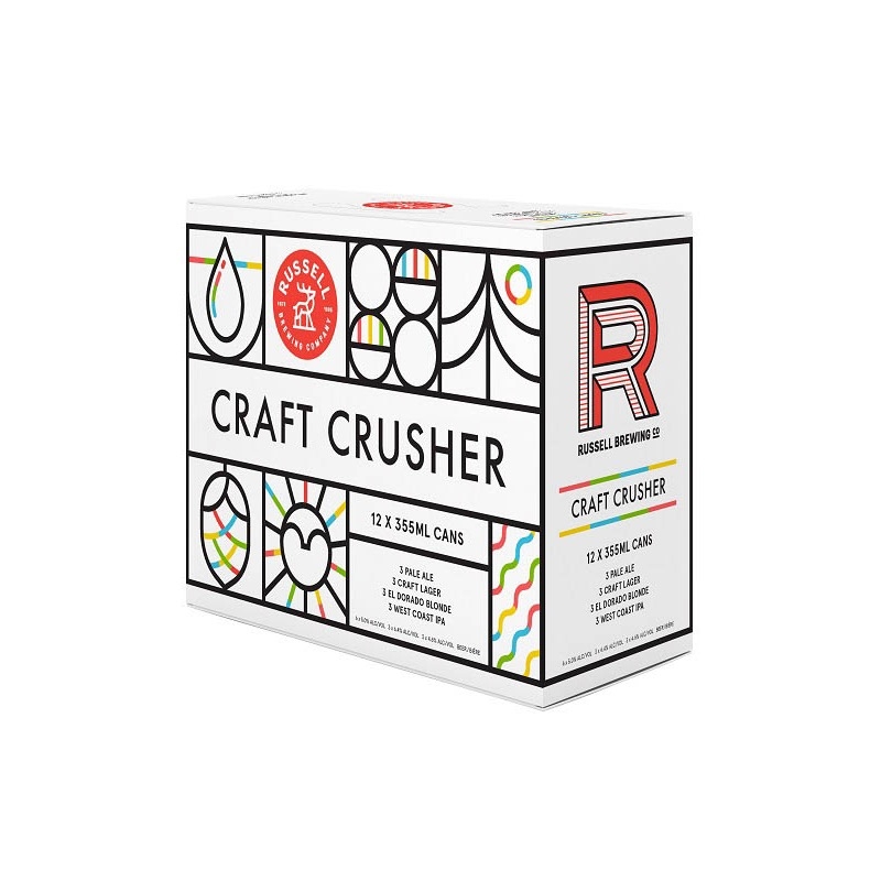 Russell Craft Crusher Mixed 12 Pk